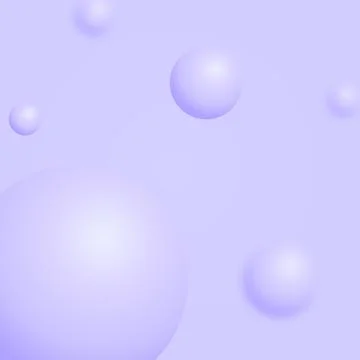 Abstract liquid fluid circles light purple color background. Square template Stock Illustration