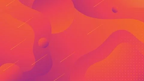 Abstract  liquid form pattern background with geometric shapes. Stock Illustration