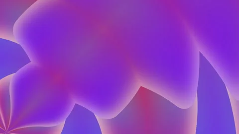Abstract Liquid Glass Loop Purple Pink Gradient Fluid Motion Background Stock Footage 332220499
