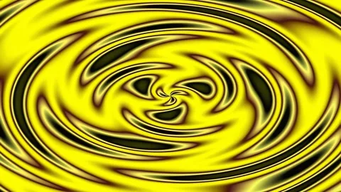 Abstract liquid gold flow: Seamless, mesmerizing metallic swirl background .. Stock Footage 342204411