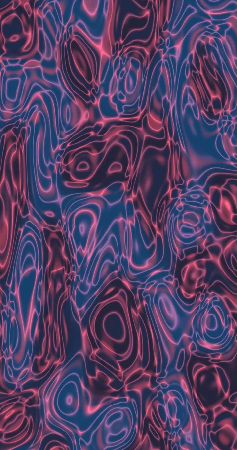 Abstract liquid gradient animated background with cyberpunk night colors Stock Footage 330989561