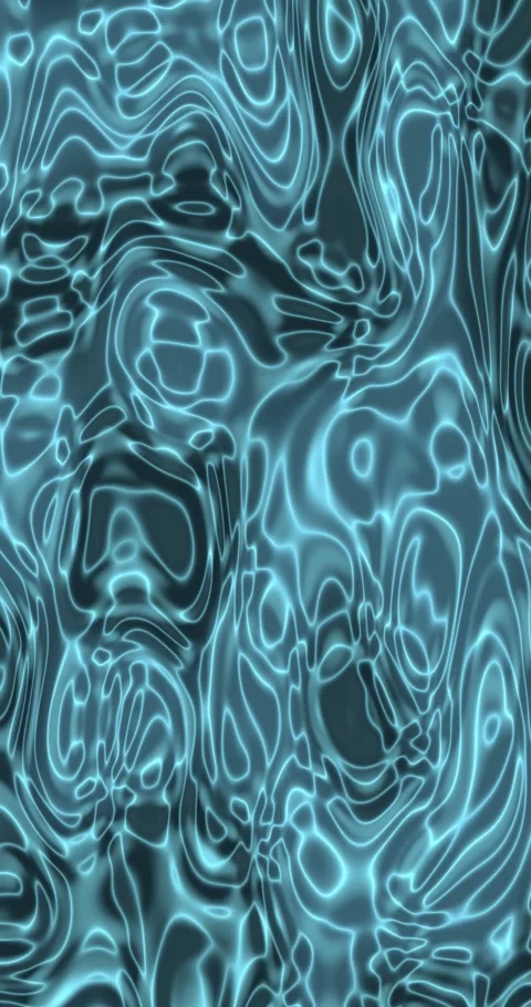 Abstract liquid gradient animated background with deep ocean colors Stock Footage 330995800