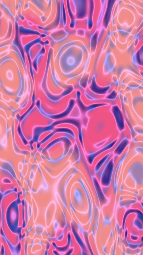 Abstract liquid gradient animated background with sunset deep colors Stock Footage 330997895