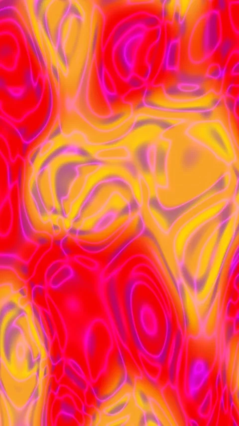 Abstract liquid gradient animated background with lava flow colors Stock Footage 331002153