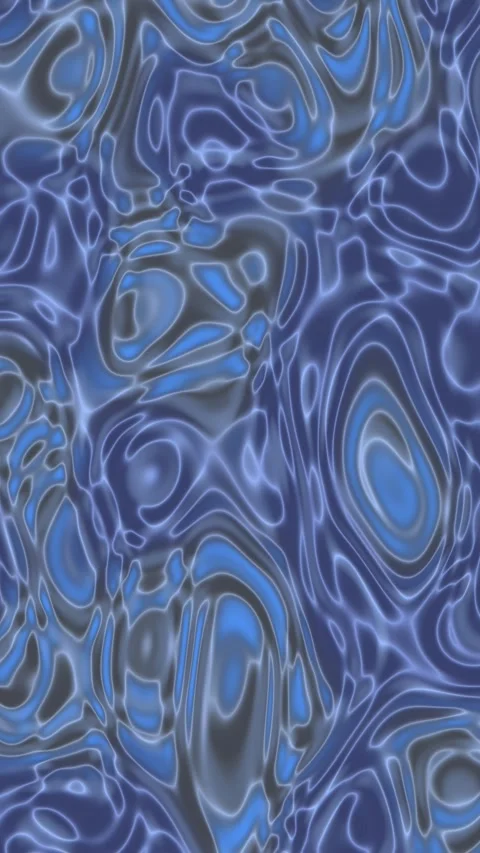 Abstract liquid gradient animated background with steel sky colors Stock Footage 331002861