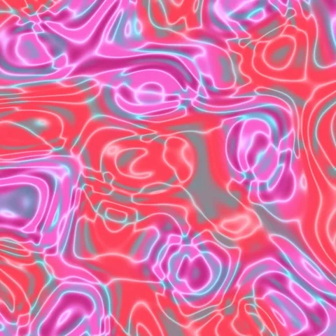Abstract liquid gradient animated background with neon pulse colors Stock Footage 331010456
