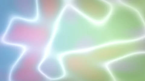 Abstract liquid gradient animated background with sky soft colors Stock Footage 331057424