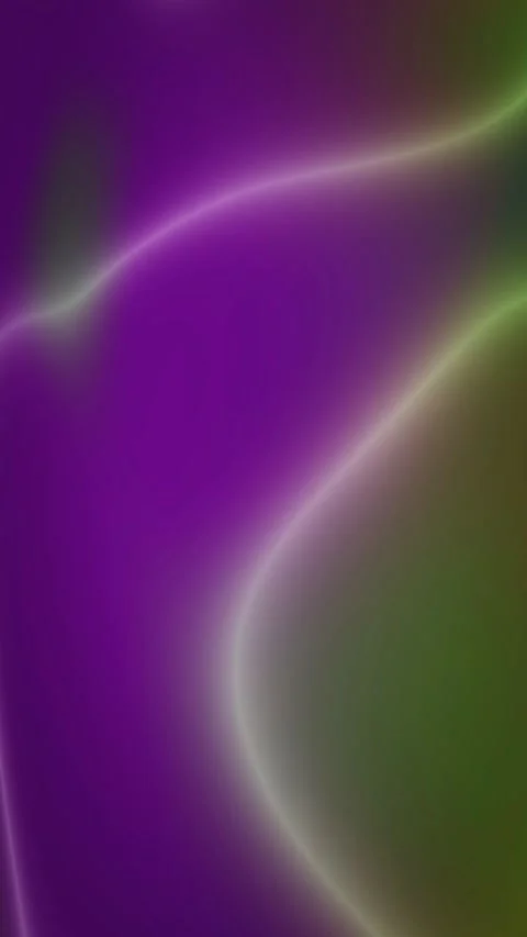 Abstract liquid gradient animated background with lime deep colors Stock Footage 331753442