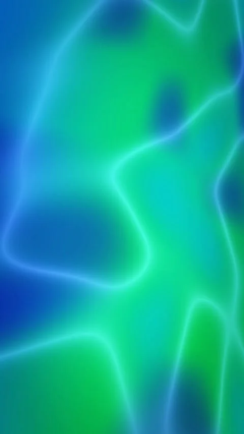 Abstract liquid gradient animated background with mint mid colors Stock Footage 331824215