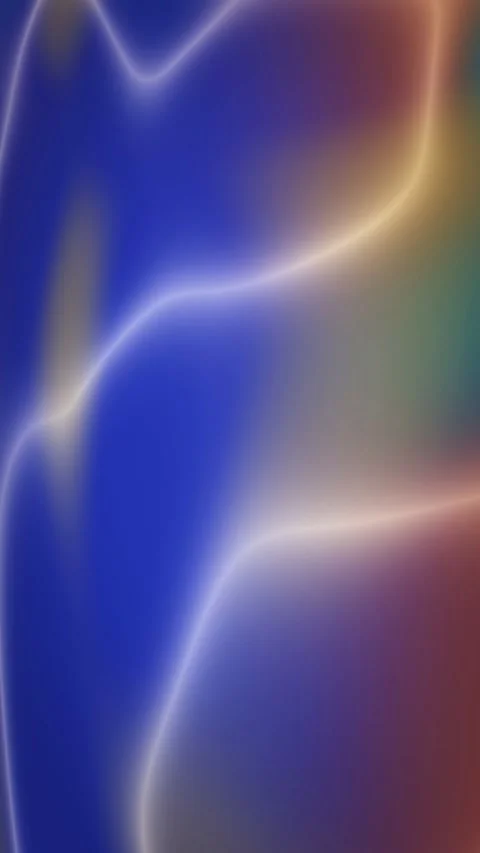 Abstract liquid gradient animated background with vermillion mid colors Stock Footage 332088916