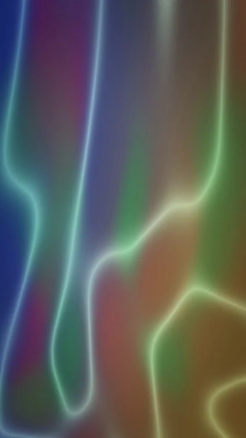 Abstract liquid gradient animated background with azure deep colors Stock Footage 332181118