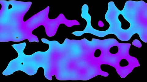 Abstract Liquid Gradient Background Animation - Purple and Blue Stock Footage 314302158