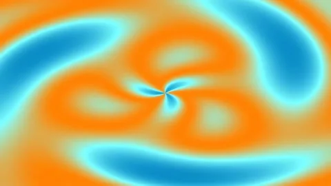 Abstract liquid gradient background with colorful swirling energy motion. Stock Footage 341059228