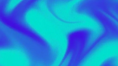 Abstract Liquid Gradient Background Loop with Vibrant Teal and Blue Swirls. Stock Footage 340020010