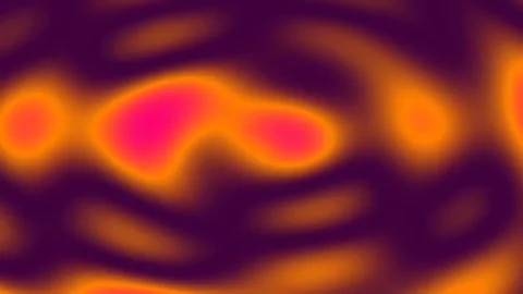 Abstract liquid gradient background texture flowing magenta, purple, and gold Stock Footage 340380112