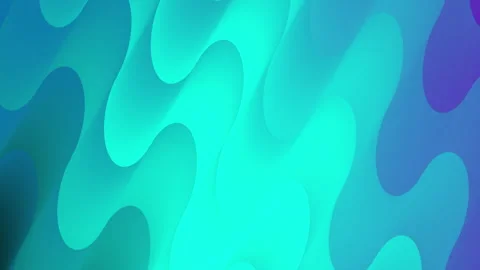 Abstract liquid gradient blue waves motion graphic background Stock Footage 282200710