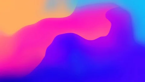 Abstract liquid Gradient Colorful Background Seamless Looped Animation. Stock Footage 128165955