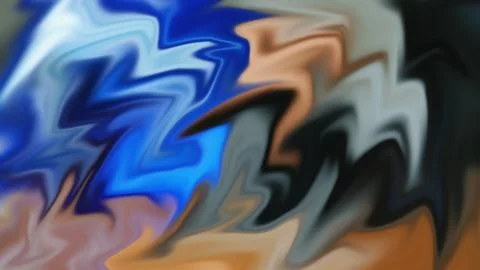 Abstract liquid gradient creating wavy fluid motion Stock Illustration