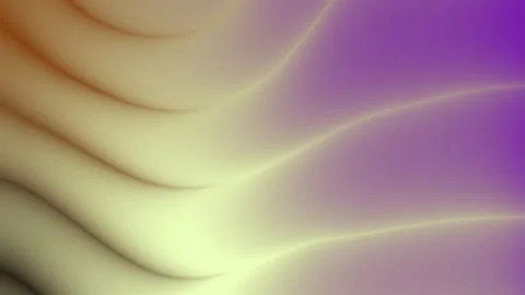 Abstract liquid gradient golden and purple waves motion graphic background Stock Footage 282200247