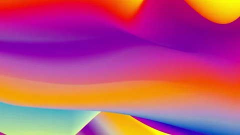 Abstract Liquid Gradient Motion Background with Vibrant Colors Video stock 336048822
