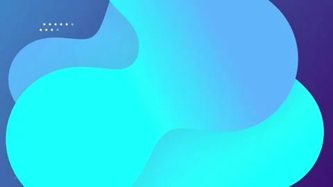 Abstract liquid gradient motion background, in blue and cyan 스톡 동영상 347300537