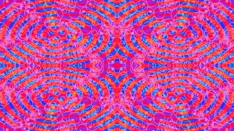 Abstract liquid gradient wave patterns forming hypnotic blue cyan circles b.. Stock Footage 339502532