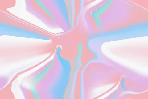Abstract liquid grainy blur gradient texture seamless pattern. Pastel pink, blue Stock Illustration