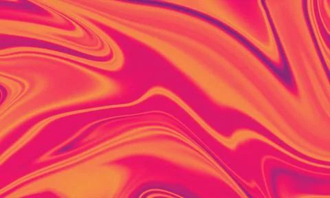 Abstract Liquid Grainy Gradient Background with Magenta Orange Swirls 库存插图