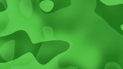 Abstract liquid green background with animated texture digital realistic liquid Stock Footage 288858552
