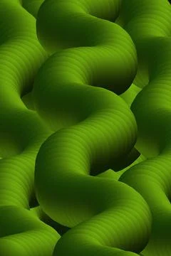 Abstract liquid green background Stock Illustration