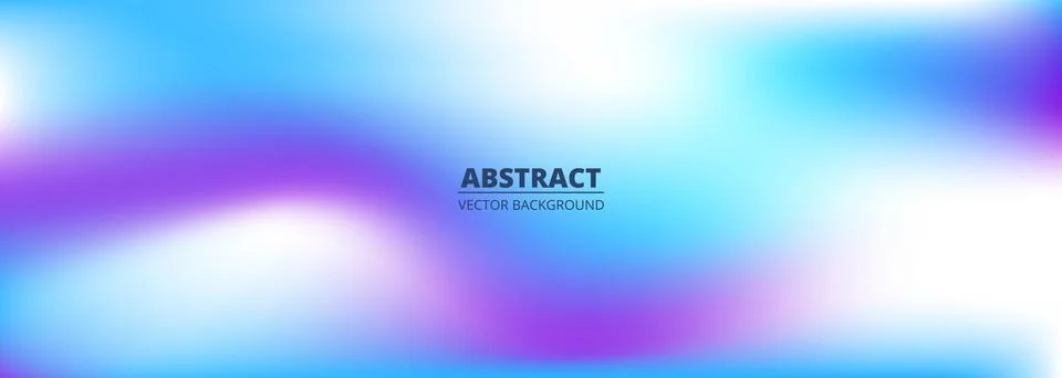Abstract liquid holographic gradient background. Illustrazione stock