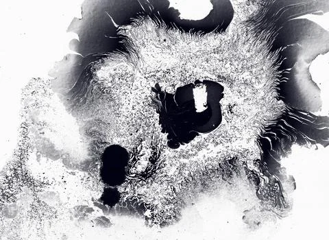 Abstract liquid ink raw background fluid art of moving Stock Illustration