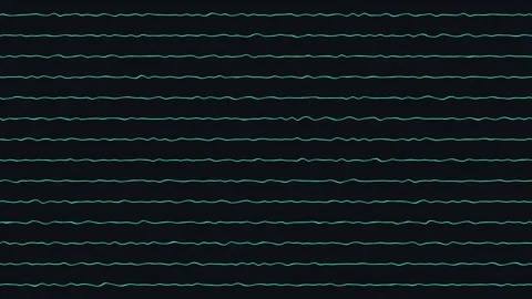 Abstract liquid lines background animated waving green lines loop animation Stock Footage 273008149