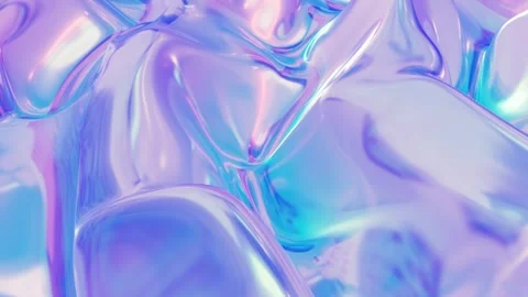 Abstract liquid loop animated background with blue and purple colors Stock Footage 276493952