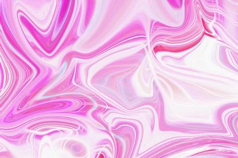 Abstract liquid marble background with fluid swirling patterns of vibrant Stockillustratie