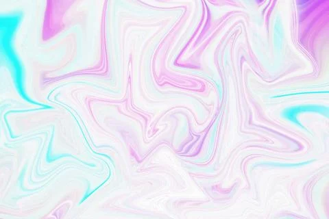 Abstract liquid marble background with fluid swirling patterns in pastel Stock Illustration