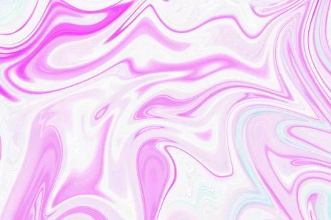Abstract liquid marble background with smooth flowing waves of vibrant pink 스톡 일러스트