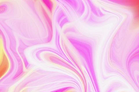 Abstract liquid marble background with smooth flowing pink and white waves 스톡 일러스트