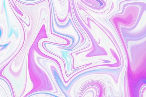 Abstract liquid marble background with swirling patterns of vibrant pink Stock Illustration