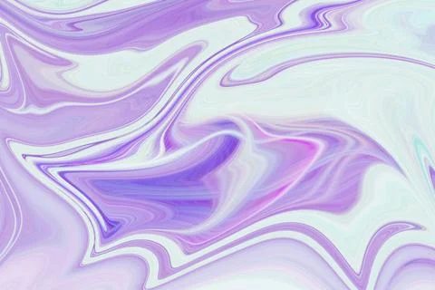 Abstract liquid marble background with swirling patterns of purple violet Stockillustratie