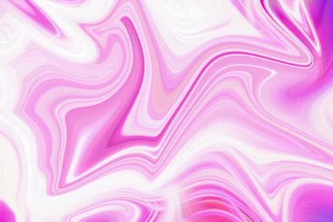 Abstract liquid marble background with swirling patterns of vibrant pink Stock Illustration