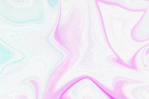 Abstract liquid marble background with swirling pastel pink and soft light Stock Illustration