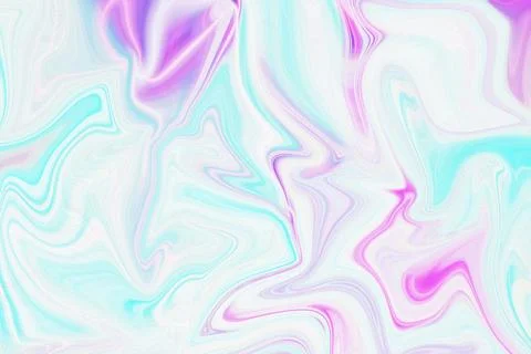 Abstract liquid marble background with swirling patterns of soft pastel Stockillustratie