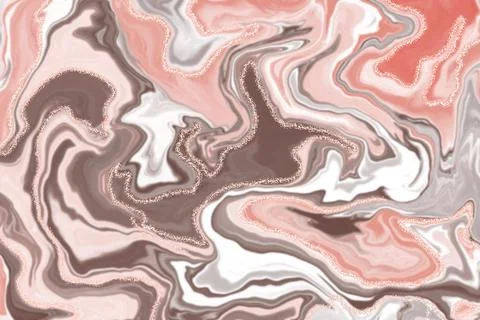 Abstract liquid marble background, texture. Stock Illustration