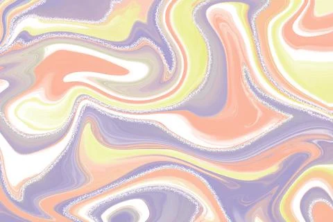 Abstract liquid marble background, texture.	 Stock Illustration