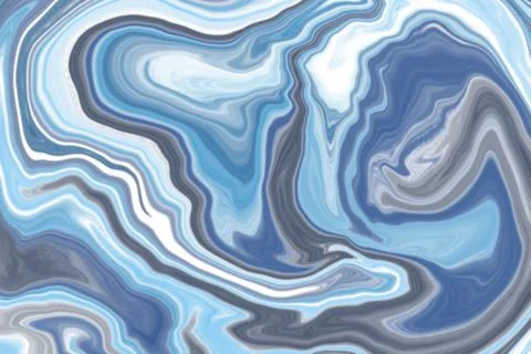 Abstract liquid marble background, texture.	 스톡 일러스트