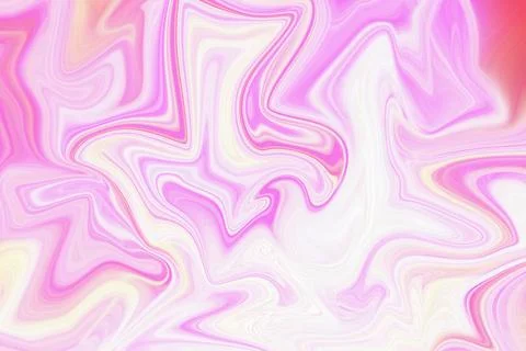 Abstract liquid marble background with vibrant flowing pink and white waves 스톡 일러스트