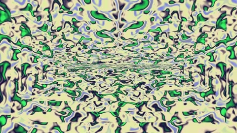 Abstract Liquid Marble Camouflage Rectangular Tunnel Stock Footage 329893987