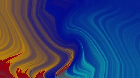 Abstract liquid marble flow with colorful gradient motion background loop 스톡 동영상 336465203