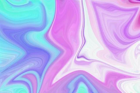 Abstract liquid marble fluid background with swirling pastel colors Stock Illustration